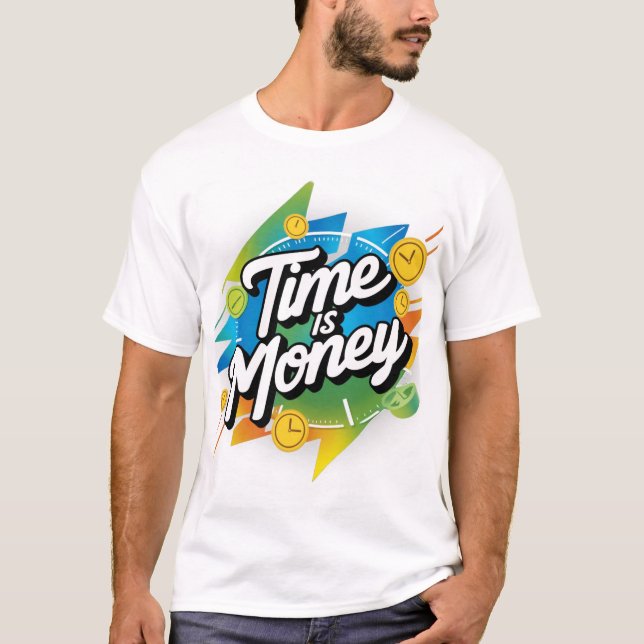 Camiseta El tiempo es dinero (Anverso)