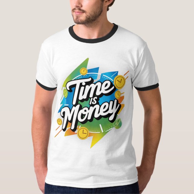 Camiseta El tiempo es dinero (Anverso)