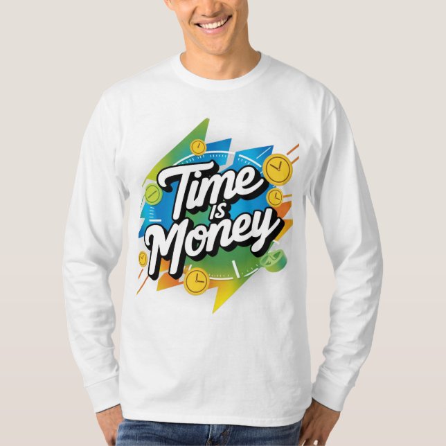 Camiseta El tiempo es dinero (Anverso)
