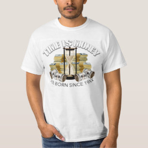 CAMISETA EL TIEMPO ES DINERO - EL AIRE NACIÓ DESDE EL 19XX