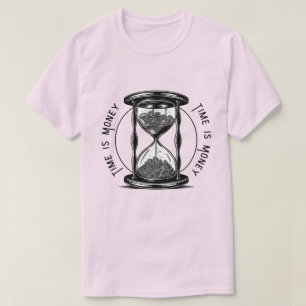 Camiseta El tiempo es dinero: Usa el bigote