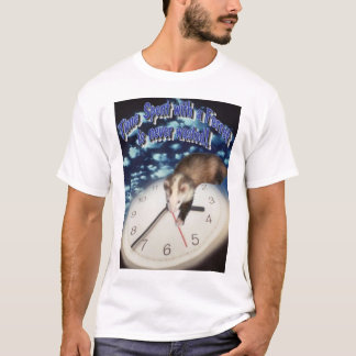 Camiseta ¡El tiempo pasado con un hurón nunca se pierde!