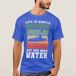 Camiseta El Tiempo Que Pasan Con El Kayak Nunca Se Pierde P