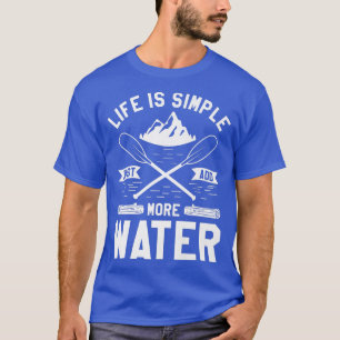 Camiseta El Tiempo Que Pasan Con El Kayak Nunca Se Pierde P