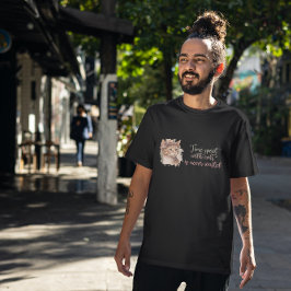 Camiseta El Tiempo Que Se Dedica Con El Diseño De Acuarela