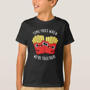 Camiseta El tiempo se fríe cuando estamos juntos Comida de 