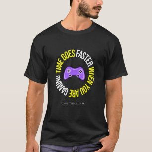 Camiseta El Tiempo Se Hace Más Rápido Cuando Se Juega A Jue