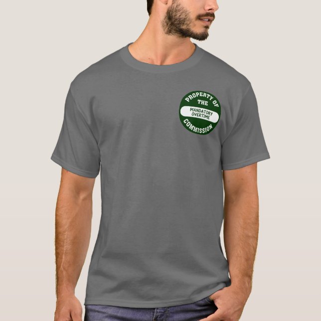 Camiseta El tiempo suplementario obligatorio es otra (Anverso)