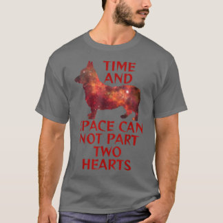 Camiseta El Tiempo Y El Espacio Corgi Cute No Pueden Dividi