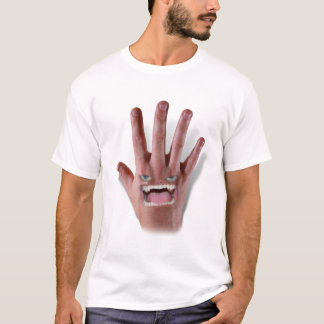 Camiseta ¡Él tiene una mano dura!