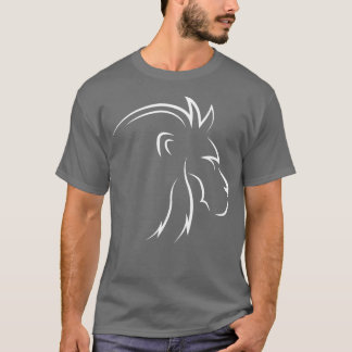 Camiseta El tigre animal del zoológico de la cara del león 