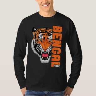 Camiseta El Tigre De Bengala Funny Abre La Boca Del Año