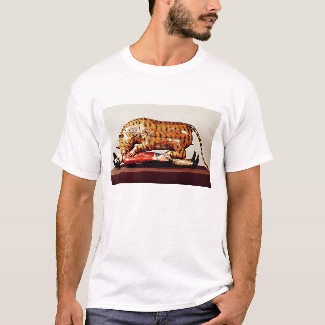 Camiseta El tigre de Tipu, c.1790 (madera) (Anverso)