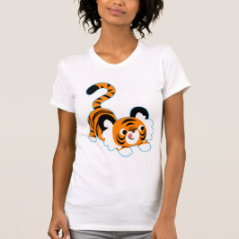 Camiseta El tigre Personalizado, listo para jugar a la cami