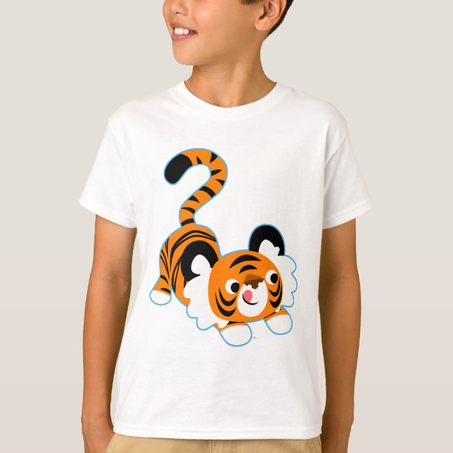 Camiseta El tigre Personalizado, listo para jugar una camis (Anverso)