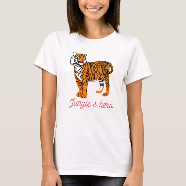 Camiseta El Tigre Valiente (Anverso)