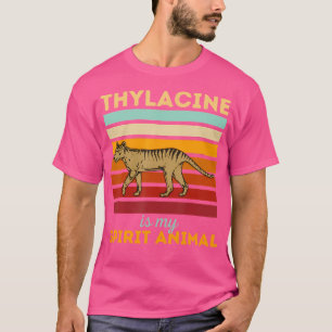 Camiseta El Tilacino Es Mi Espíritu Extinción Animal De Tas