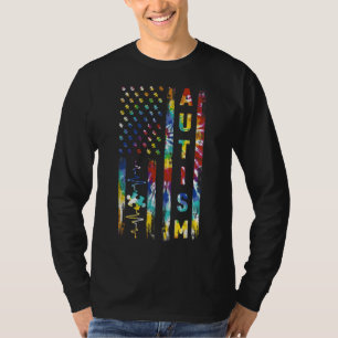 Camiseta El timbre de la bandera estadounidense apoya el té