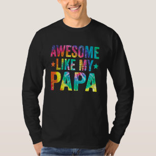 Camiseta El tinte de los dedos asombroso como los hombres d