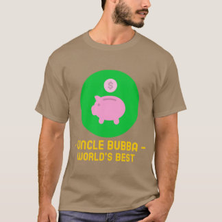 Camiseta El tío Bubba Worlds es el mejor gracioso