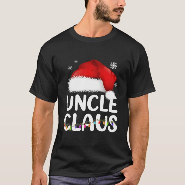 Camiseta El tío Claus Navidades de los camisas Pajama (Anverso)