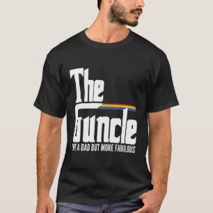 Camiseta El tío como papá pero Fabuloso Orgullo Gay Lgbt Fu