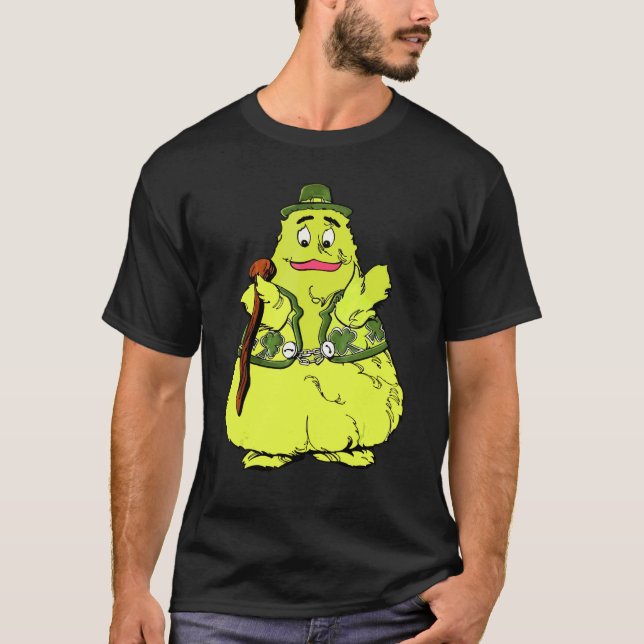 Camiseta El tío de la comida rápida O'grimacey, juguetes re (Anverso)