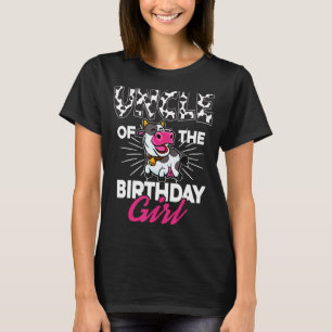 Camiseta El tío de la cría de vacas Chicas de cumpleaños