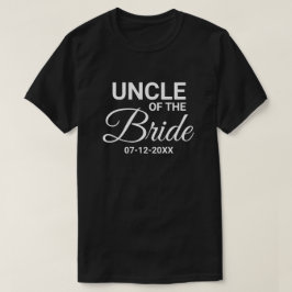 Camiseta El tío de la fiesta de casamiento de novias