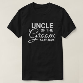 Camiseta El tío de la fiesta de la boda de los novios