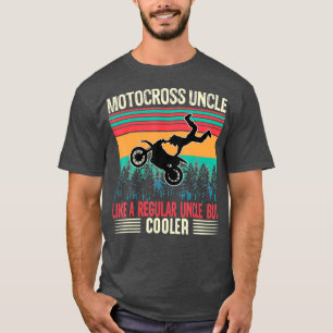 Camiseta El Tío De La Motocruz Como Un Tío Regular Pero Frí