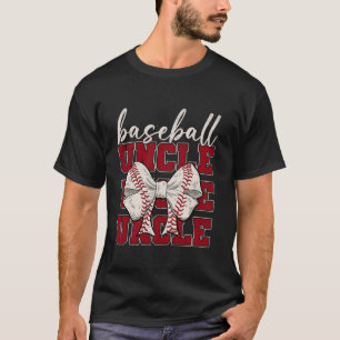 Camiseta El tío del béisbol Coquette Bow Sport Lover Madthe