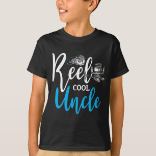 Camiseta El tío del pescador Reel Guay Fish Love Family Gif