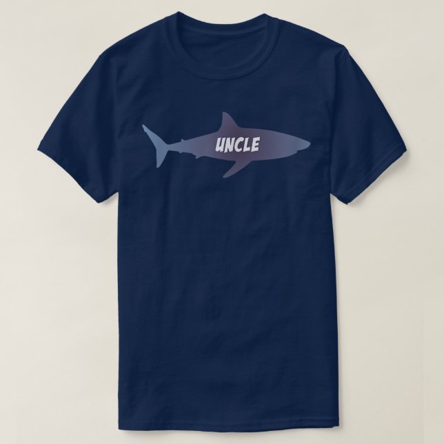 Camiseta El tío del tiburón (Diseño del anverso)