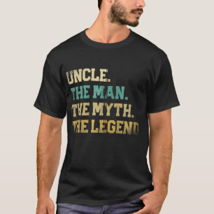 Camiseta El tío el hombre es la leyenda del día del padre