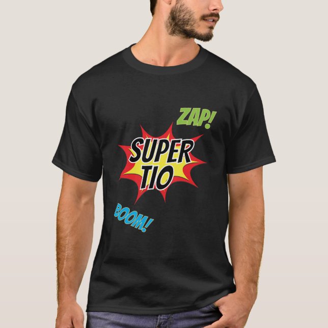 Camiseta El Tío Español Regalo Para Tío El SuperTío (Anverso)