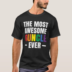 Camiseta El tío gay más asombroso del mundo