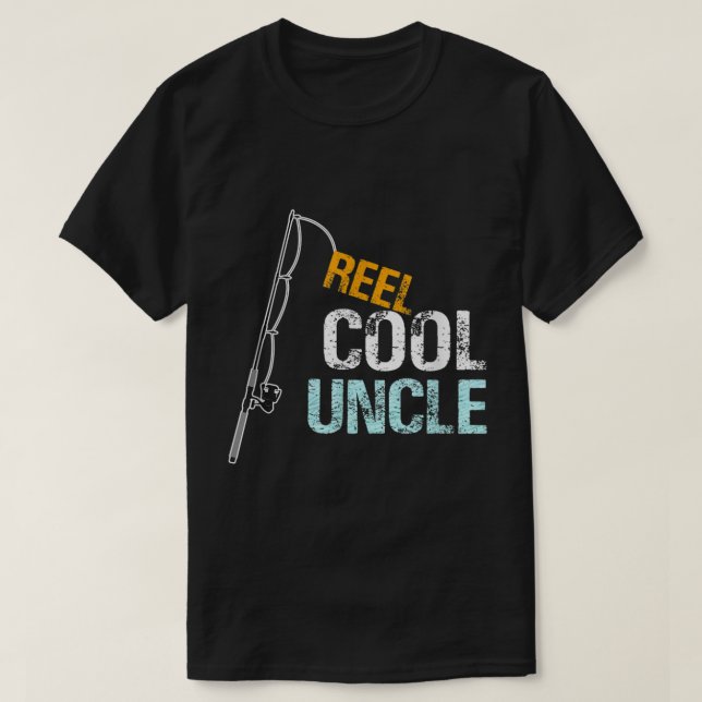 Camiseta El tío gráfico del tío de Guay Mens Reel (Diseño del anverso)