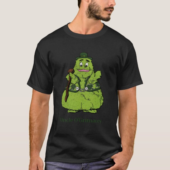Camiseta El Tío O'Grimacey Irlandés, Comida Rápida Del Día  (Anverso)