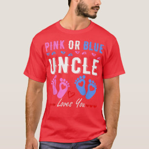 Camiseta El Tío Rosa O Azul Te Ama El Revés De Género 561