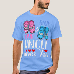 Camiseta El Tío Rosa O Azul Te Ama, Revelación De Género 10