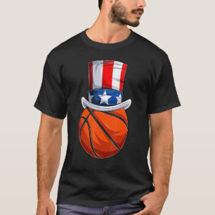 Camiseta El Tío Sam, De Baloncesto, Tío Sam, 4 De Julio Boy