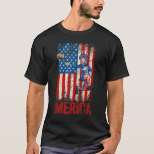 Camiseta El Tío Sam De Fútbol 4 De Julio Hombres Estadounid