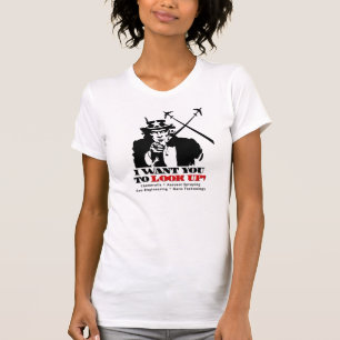 Camiseta El tío Sam dice quisiera que usted mirara para