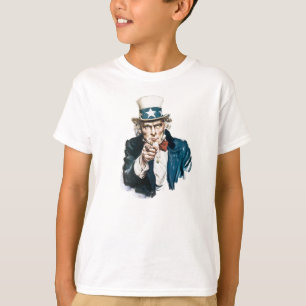 Camiseta El tío Sam I quisiera que usted modificara para