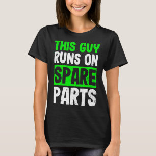 Camiseta El Tipo De Diseño De Enfermedades Corre Sobre El R