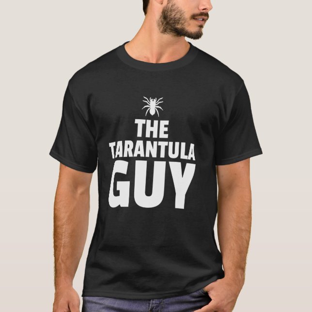 Camiseta El tipo de la araña tarántula (Anverso)