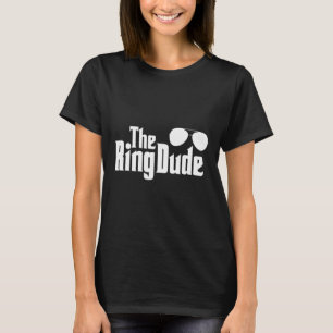 Camiseta El tipo del anillo Corbatín Portador del anillo Bo