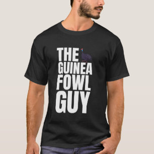 Camiseta El Tipo del Pollo de Guinea Ave