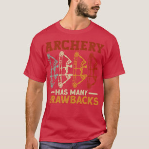 Camiseta El Tiro Con Arco Con Arco De Arco Tiene Muchos Pro